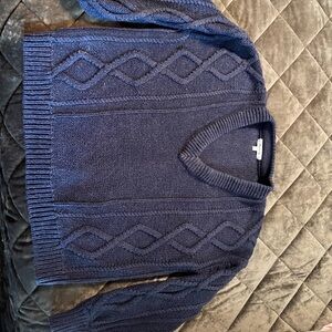 Madewell cotton V-Neck Sweater